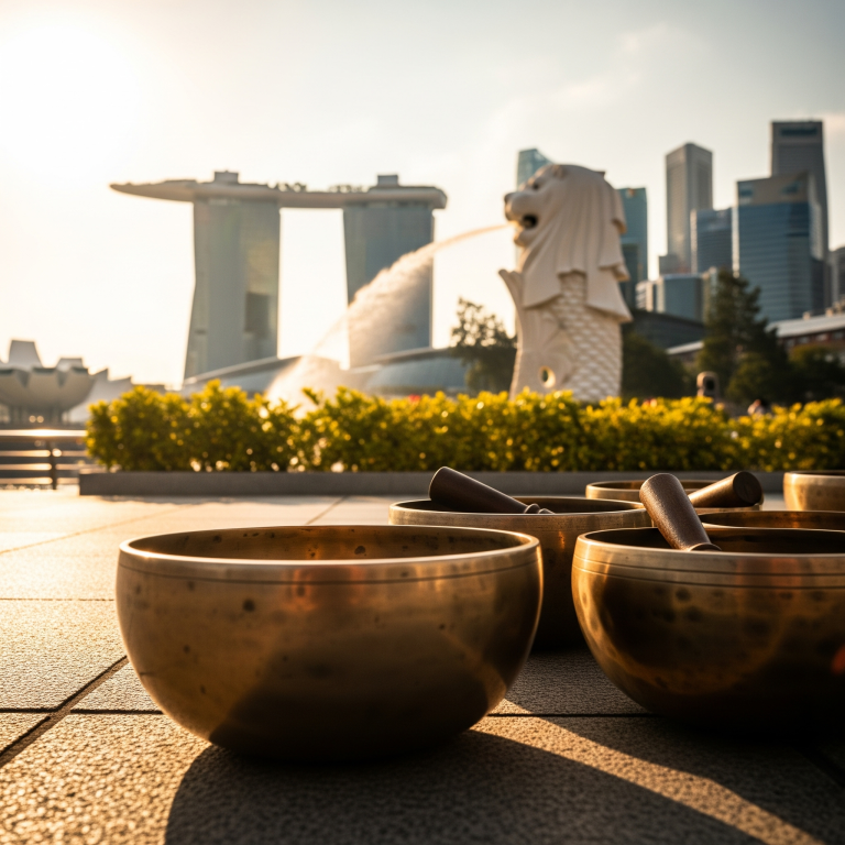 Healing Together - Corporate Wellness Sound Bath Singapore