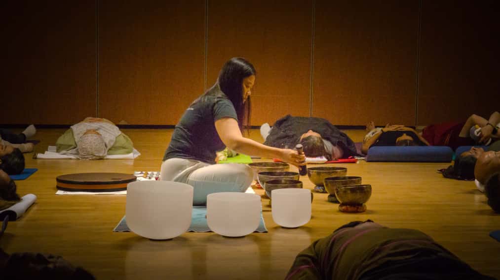 School sound bath with NorthLight Primary School, bringing wellness to Singapore education sector